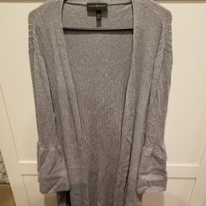 Lane Bryant trench length cardigan